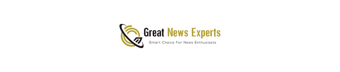 logo and tagline of logo of Great News Experts' website